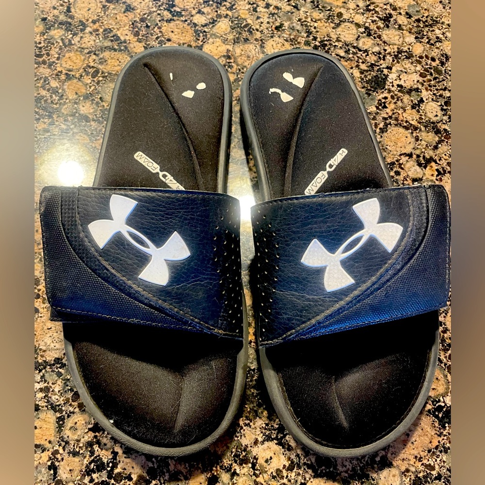 Under Armour Slides Mens Size 9